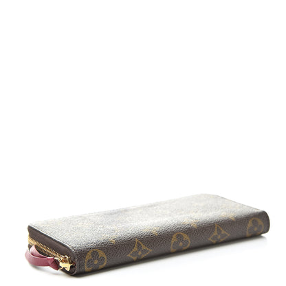 Louis Vuitton Monogram Clemence Wallet Fuchsia 4 of 8