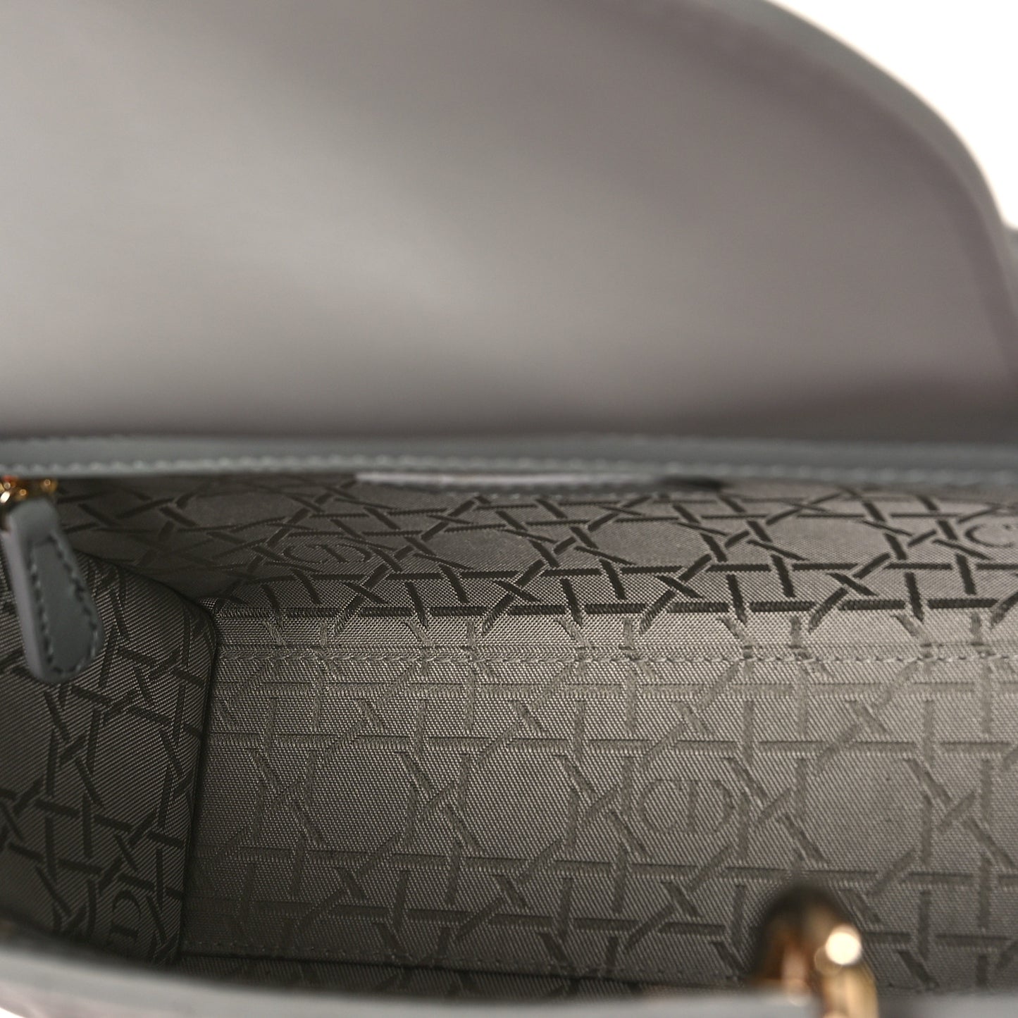 Lambskin Cannage Small My ABCDior Lady Dior Grey