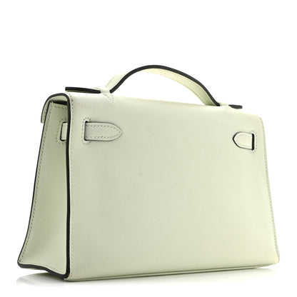 Hermes Swift Kelly Pochette Clutch  Vert Fizz 3 of 15