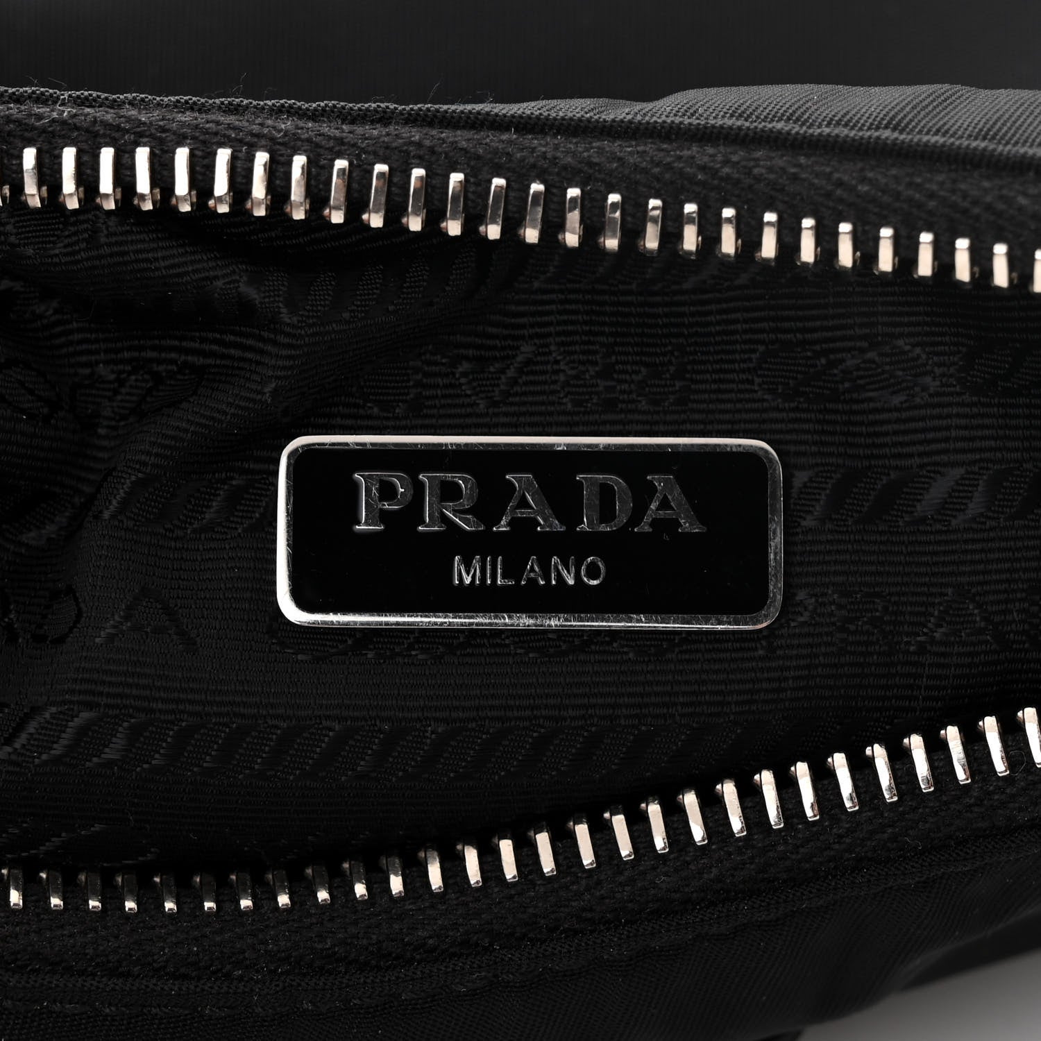 Prada Nylon Re-Edition 2005 Shoulder Bag Black 6 of 11