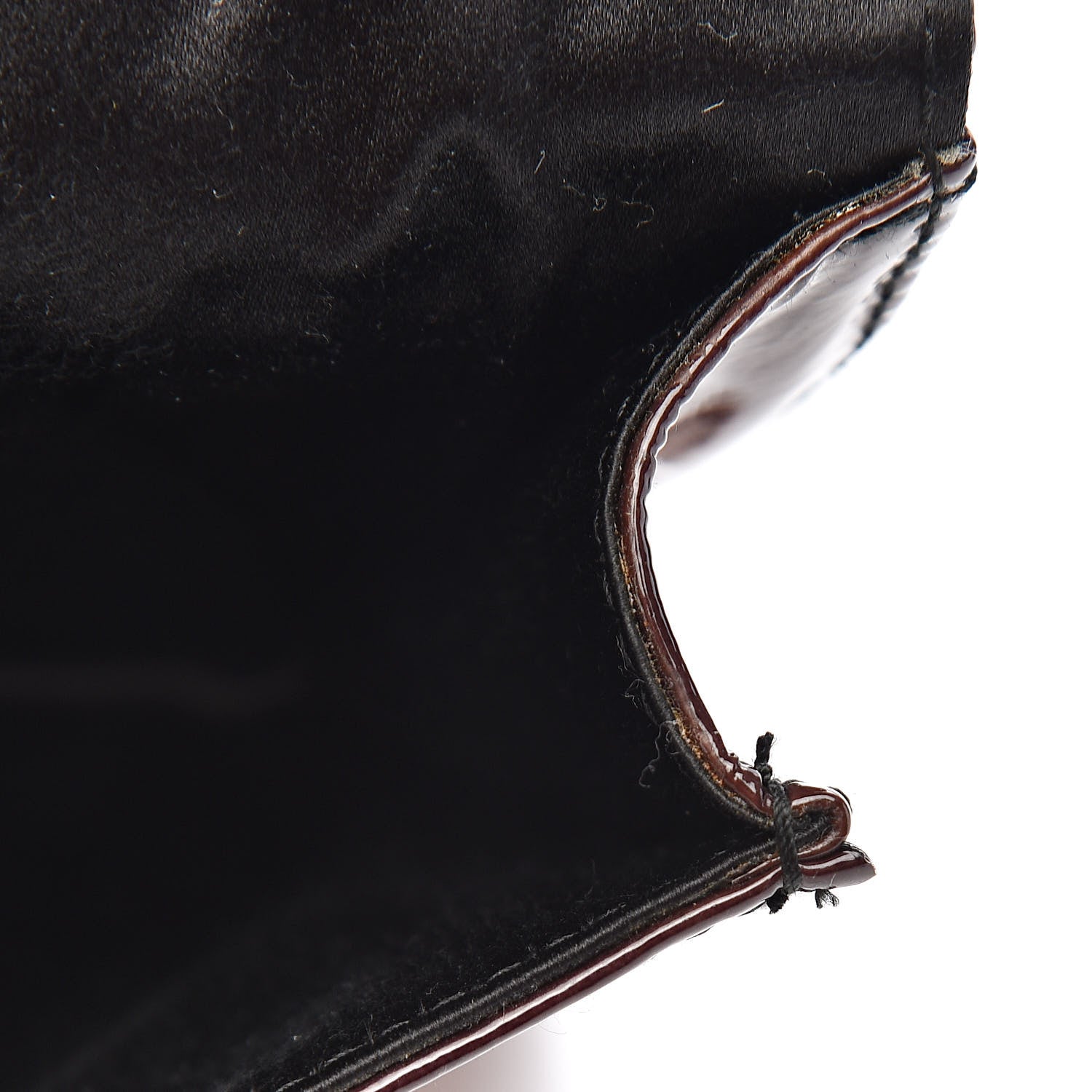 Prada Vernice Sfumata Metal Clutch Nudo Black 7 of 9