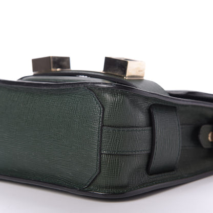 Proenza Schouler Linosa Calfskin Tiny PS11 Classic Shoulder Bag Dark Green 7 of 8