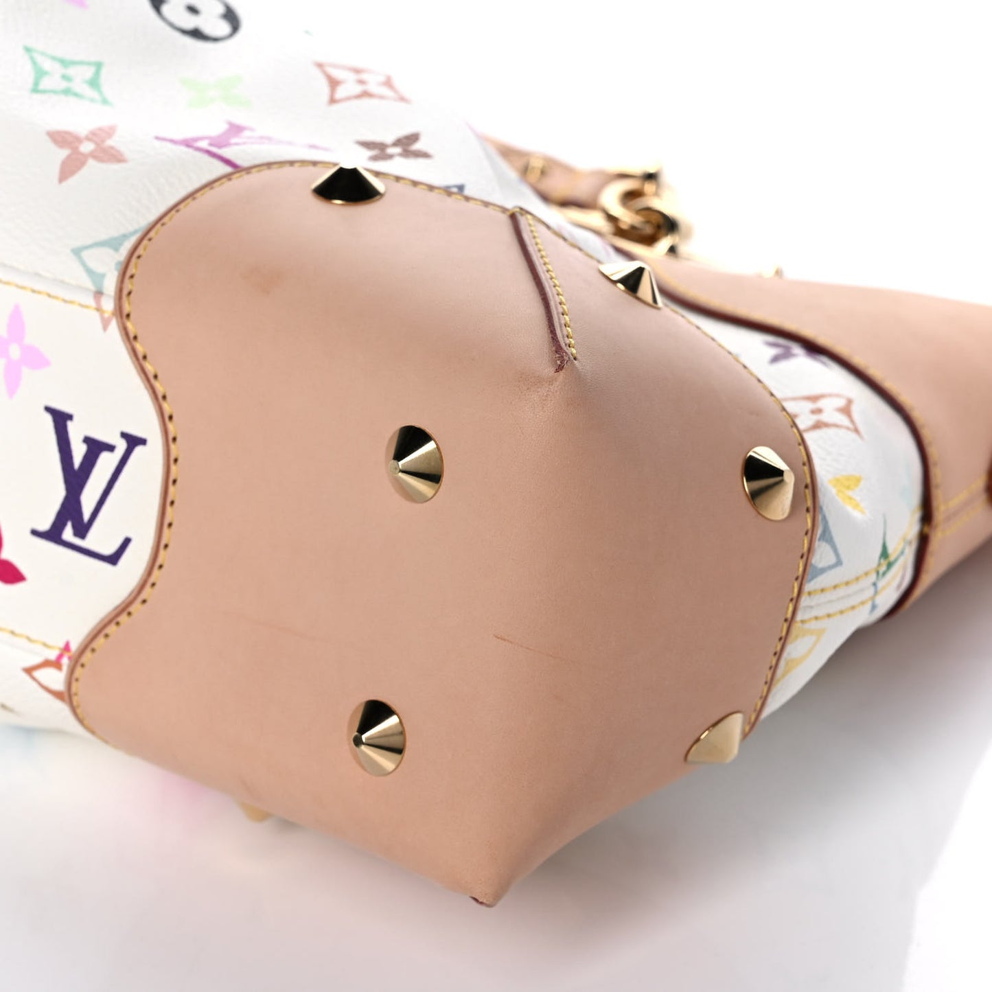 Monogram Multicolor Judy MM White
