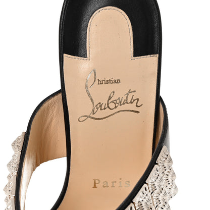 Christian Louboutin Nappa Myriadiam 55 Slide Sandals 39.5 Black 7 of 8