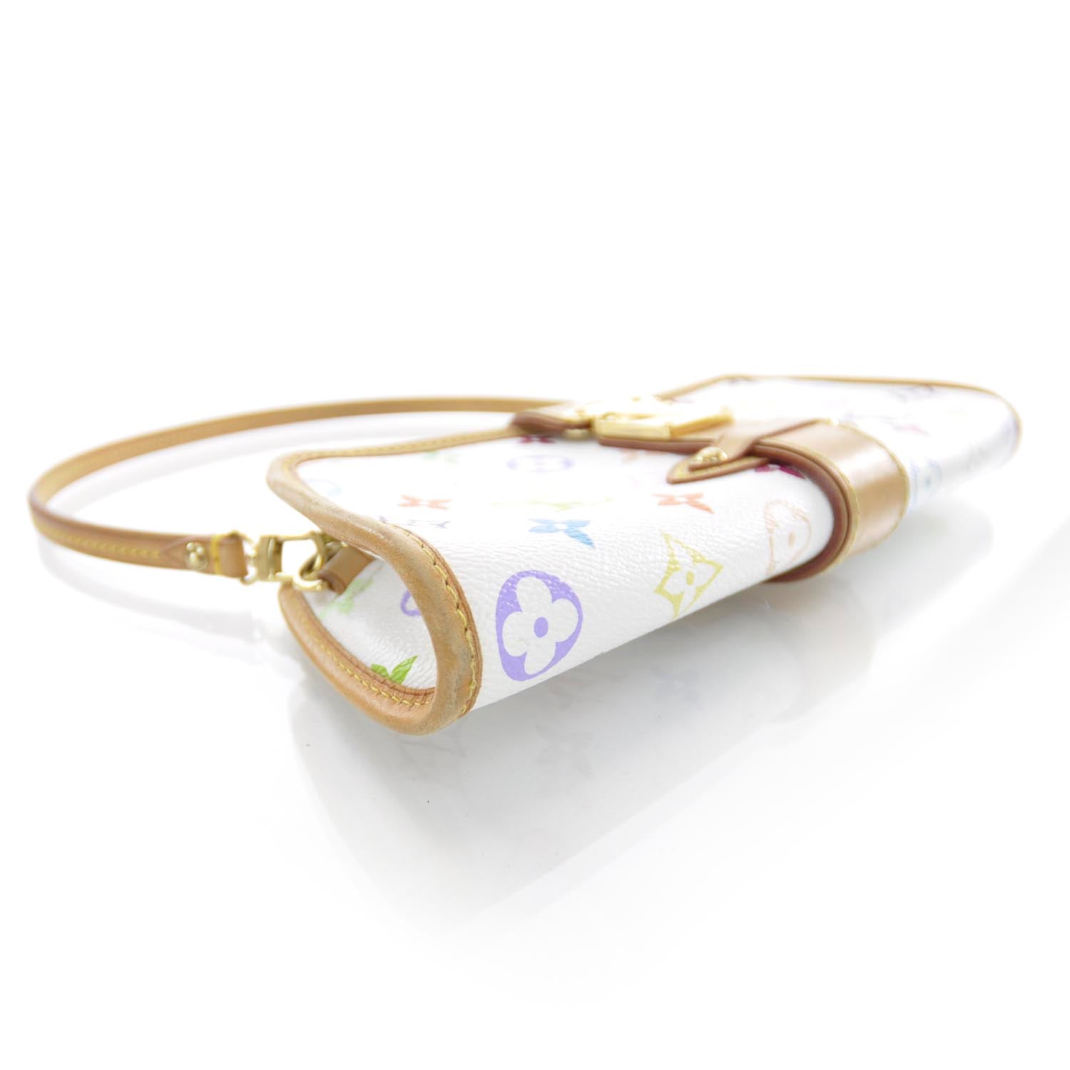 Louis Vuitton Monogram Multicolor Shirley White 4 of 9