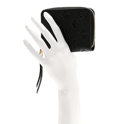 Louis Vuitton Empreinte Zippy Coin Purse Black 2 of 8