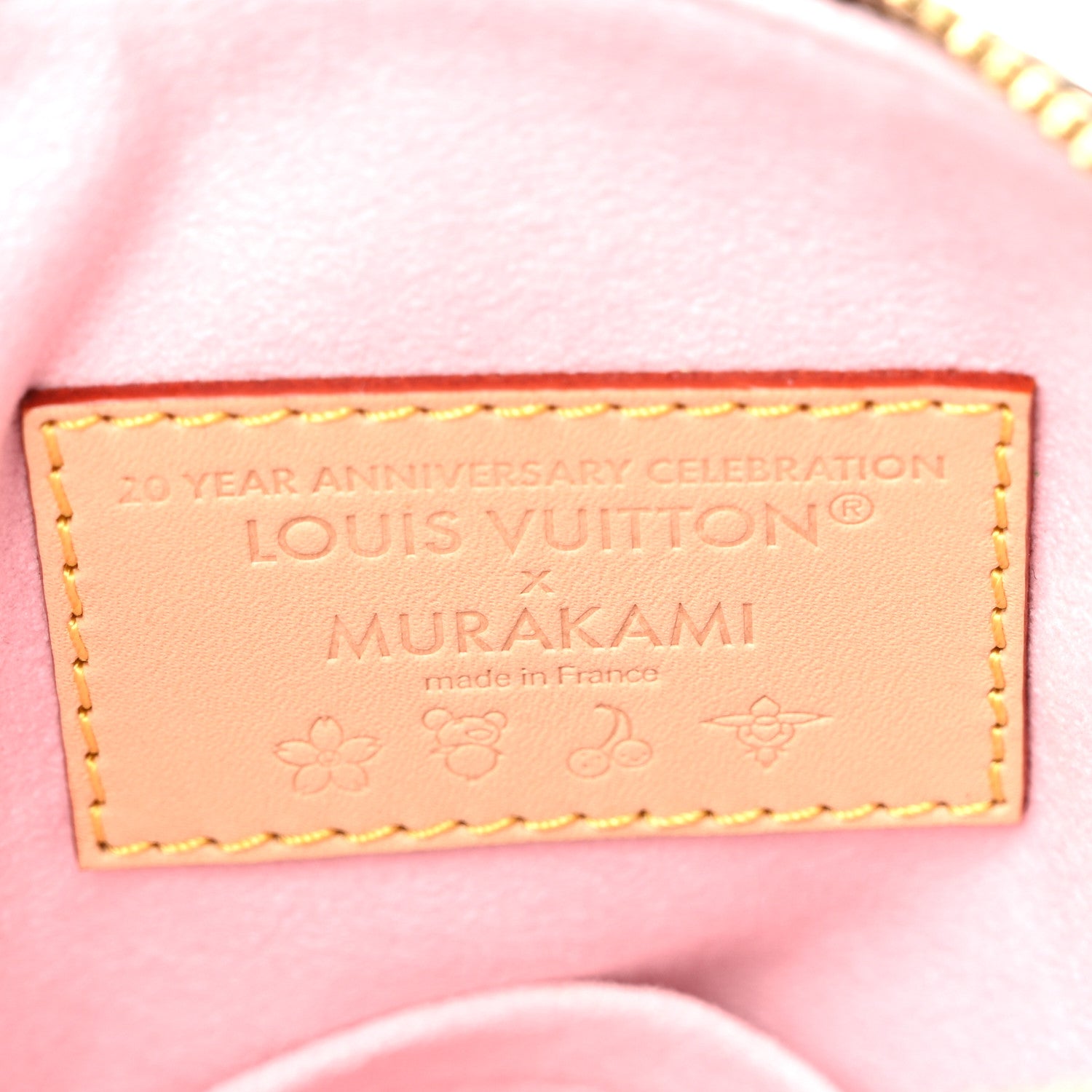 Louis Vuitton LV X TM Monogram Cherry Blossom Speedy Bandouliere 25 Sakura Brown 6 of 9