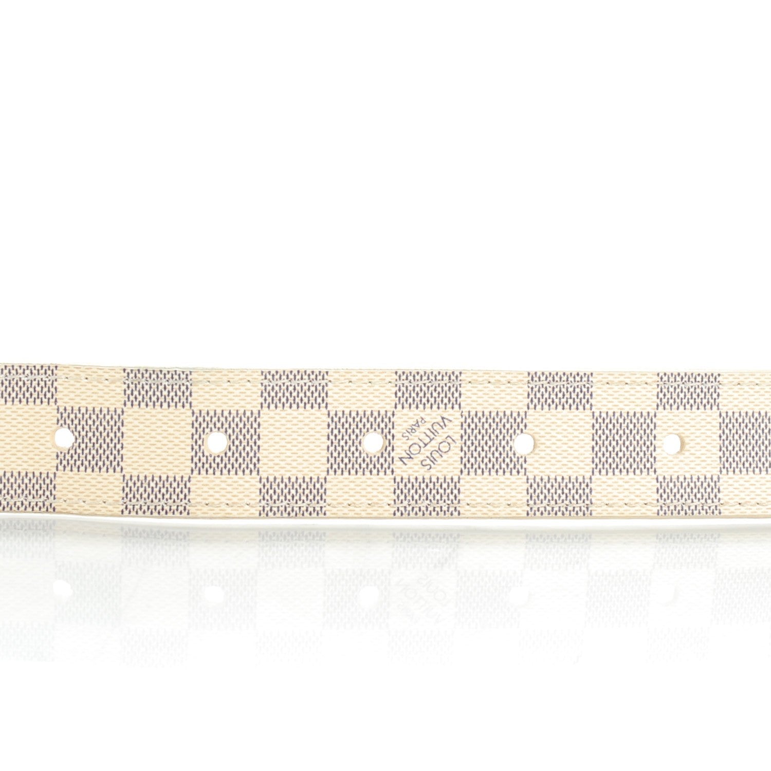 Louis Vuitton Damier Azur 25mm Belt 90 36 7 of 7