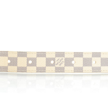 Louis Vuitton Damier Azur 25mm Belt 90 36 7 of 7