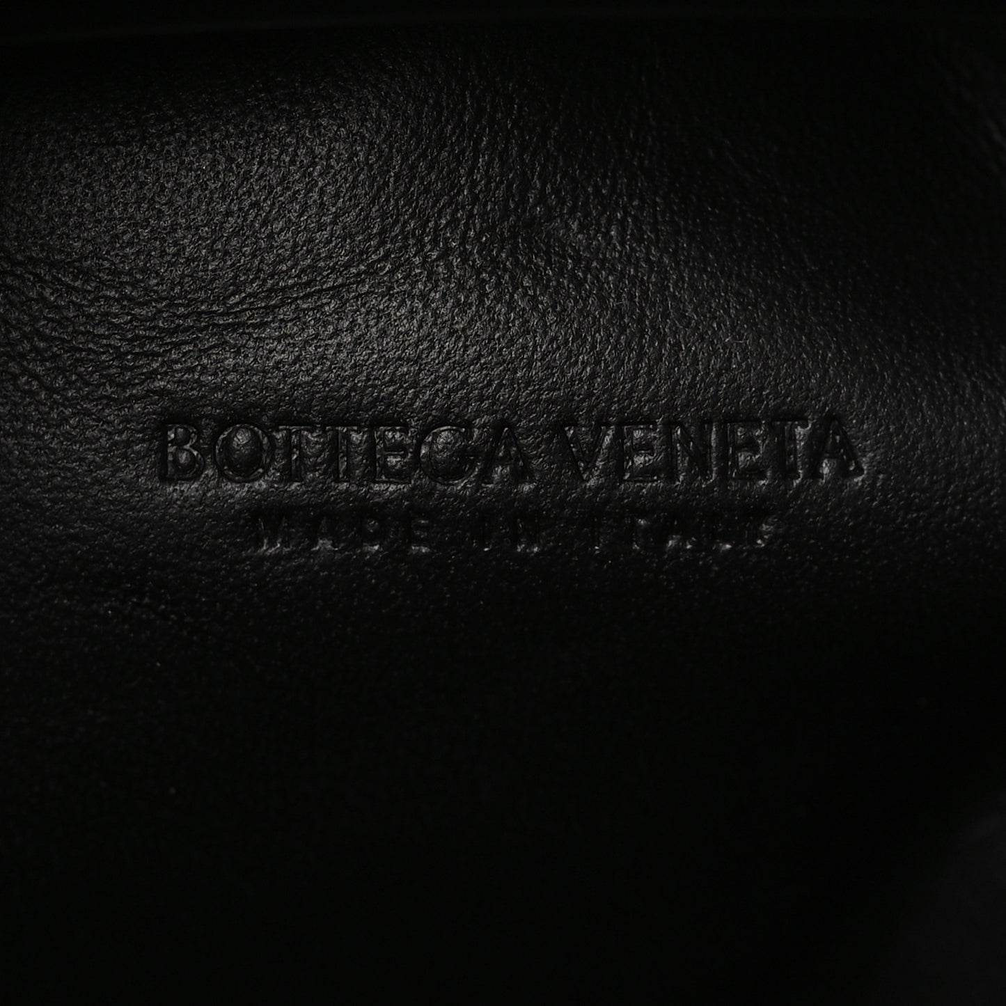 Brushed Calfskin The Mini Pouch Black