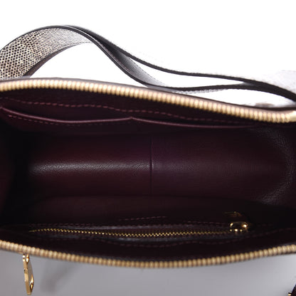 Louis Vuitton Ostrich Lizard Exotique Majestueux Shoulder Bag Bordeaux 5 of 6