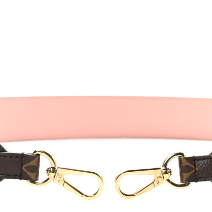Louis Vuitton Monogram Bandouliere Shoulder Strap  Rose Ballerine 4 of 5