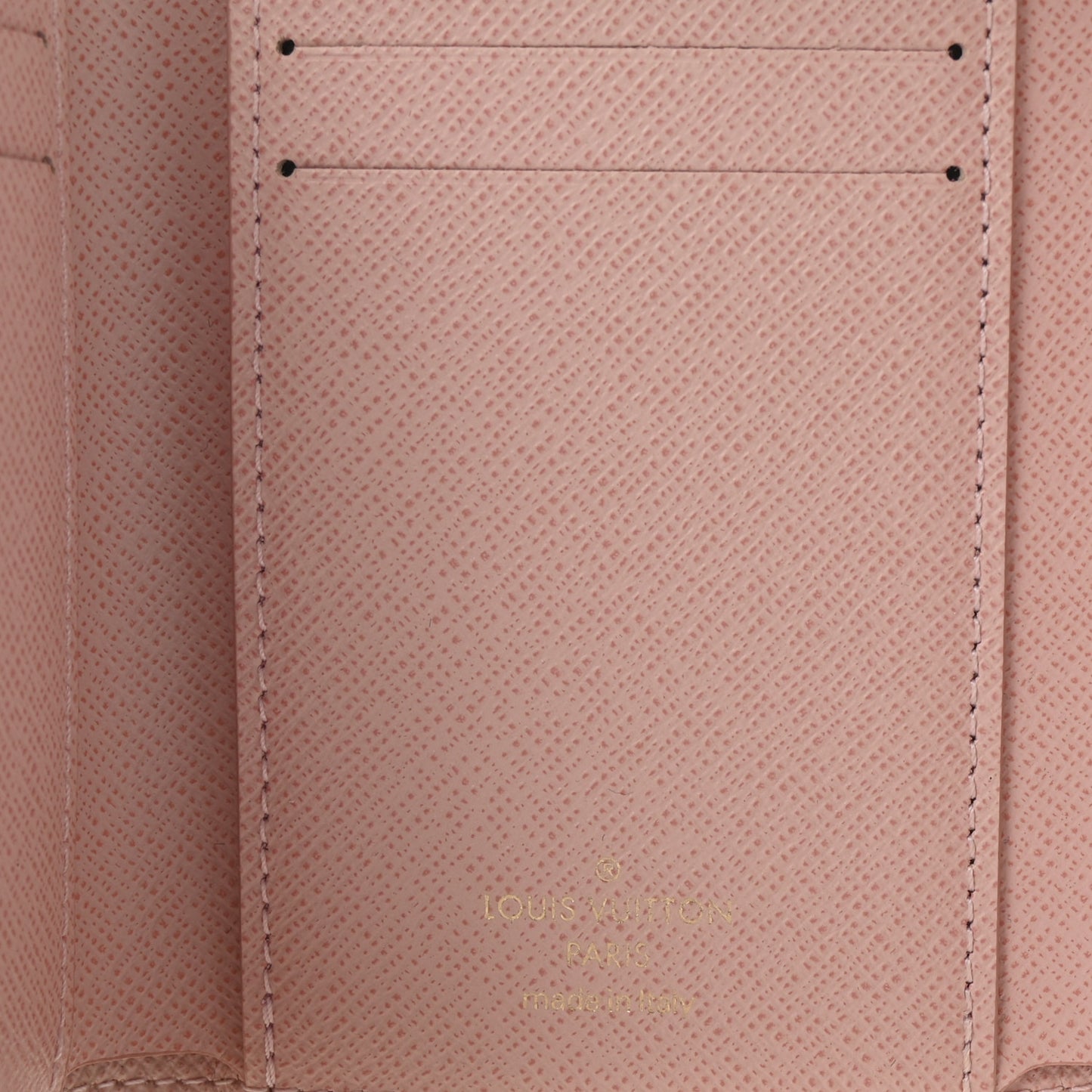 Damier Azur Victorine Wallet Rose Ballerine