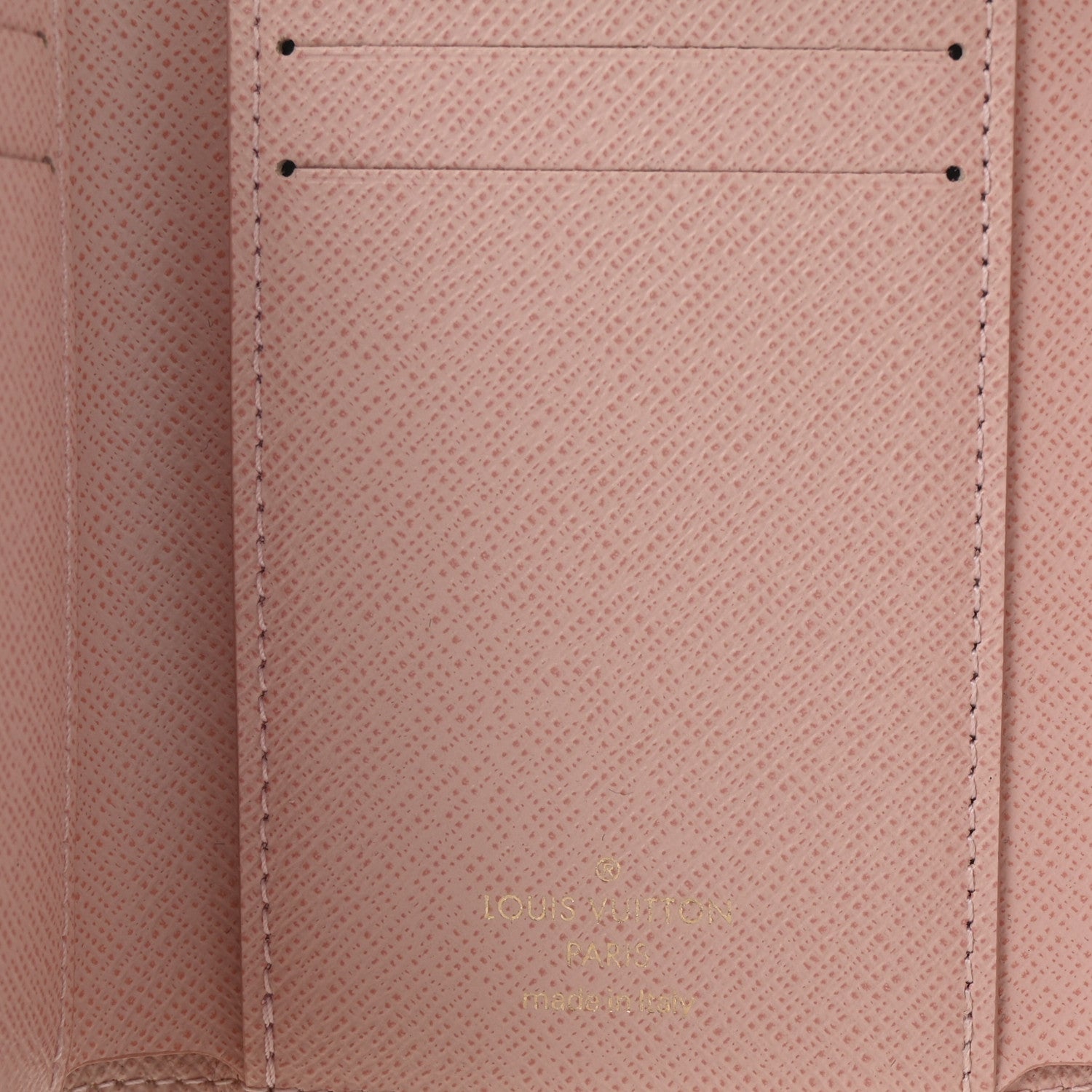 Louis Vuitton Damier Azur Victorine Wallet Rose Ballerine 6 of 6