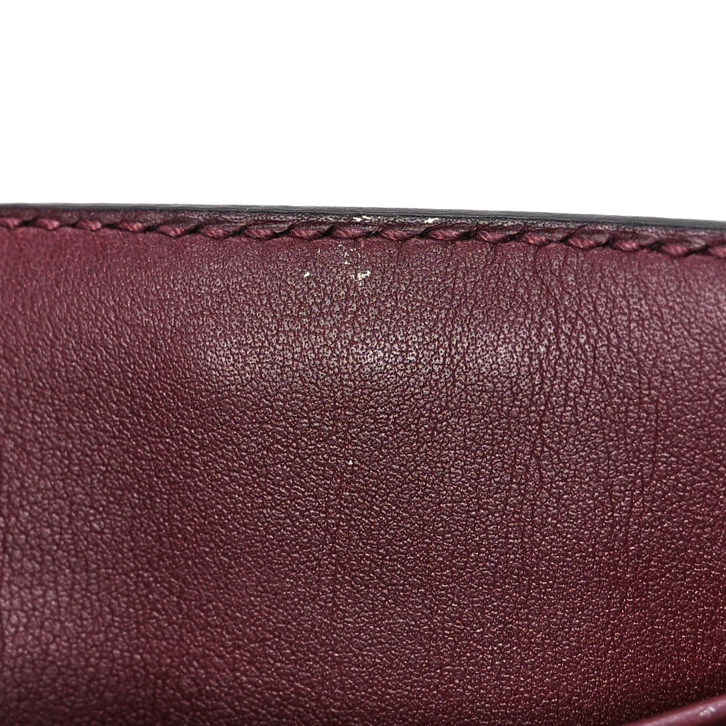 Swift Kelly Cut Clutch Pochette Bordeaux