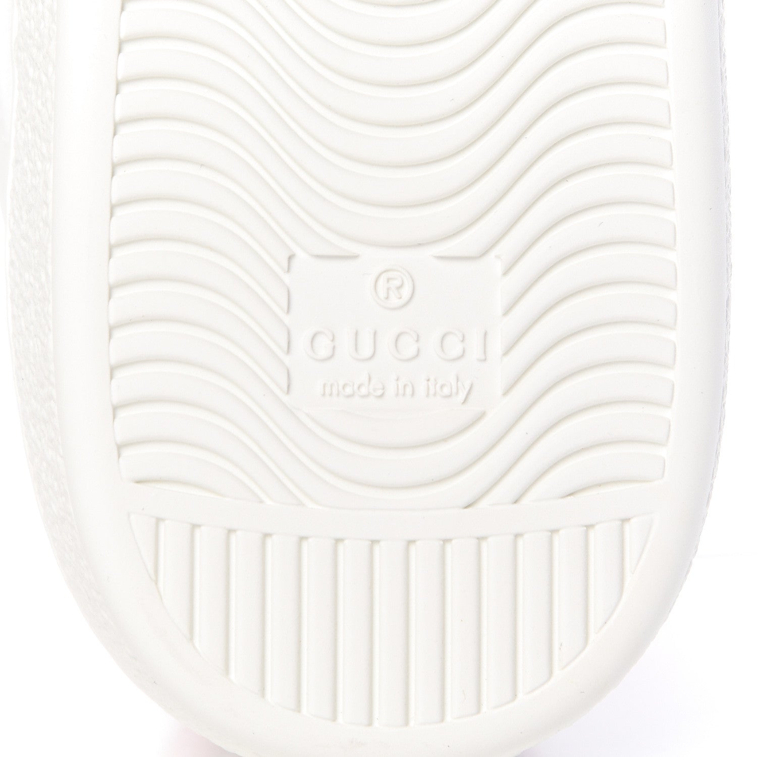 Gucci Calfskin Ayers Web Tiger Embroidered Mens Ace Sneakers 8.5 White 8 of 12