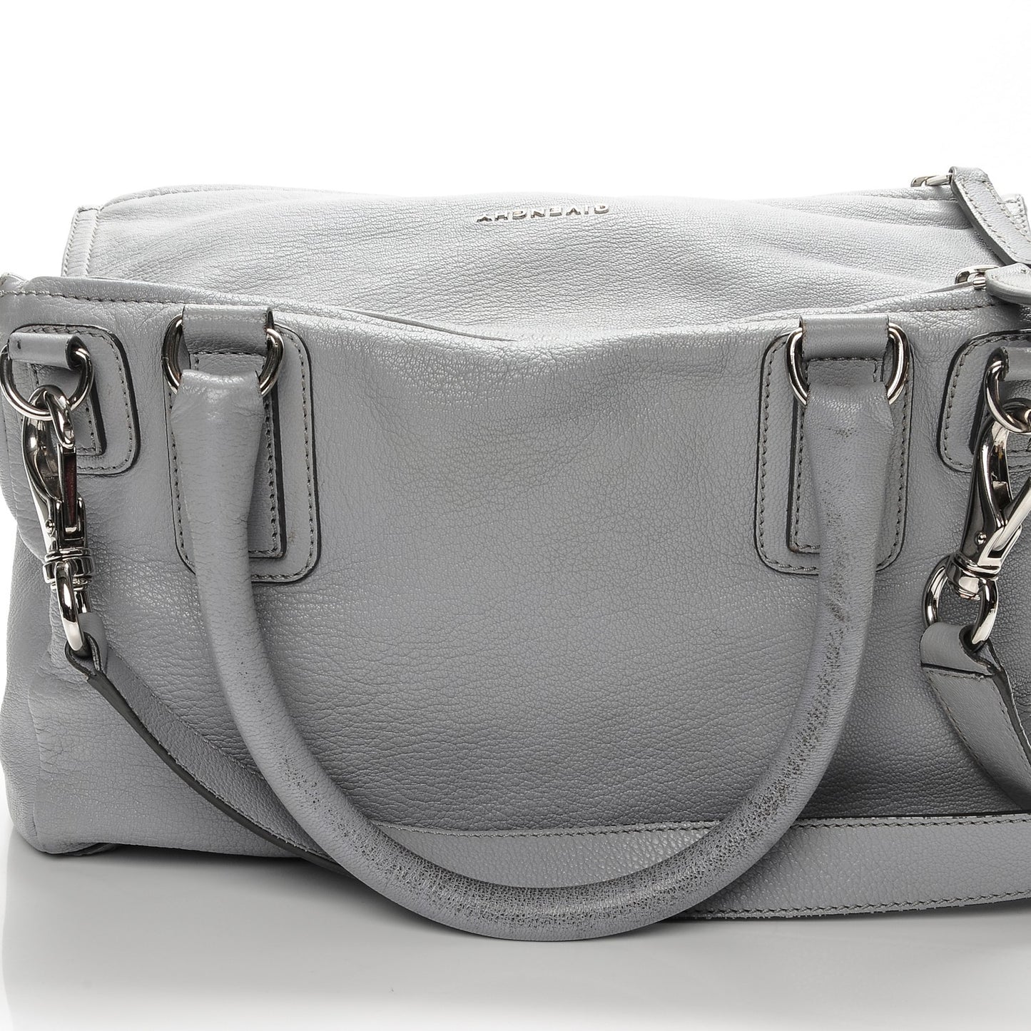 Sugar Goatskin Medium Pandora Pearl Grey