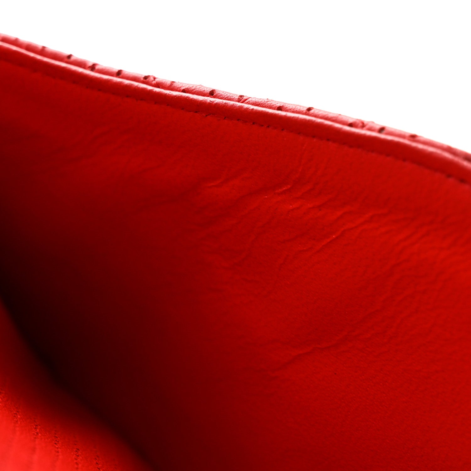 Chanel Lambskin Perforated Medium Double Flap Red 26 of 28