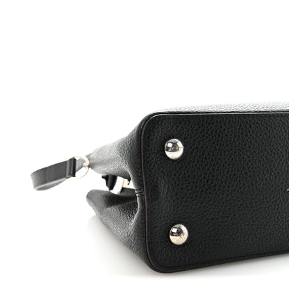 Louis Vuitton Taurillon Capucines PM Black 8 of 9