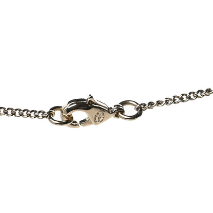 Chanel Crystal CC Pendant Necklace Gold 4 of 5