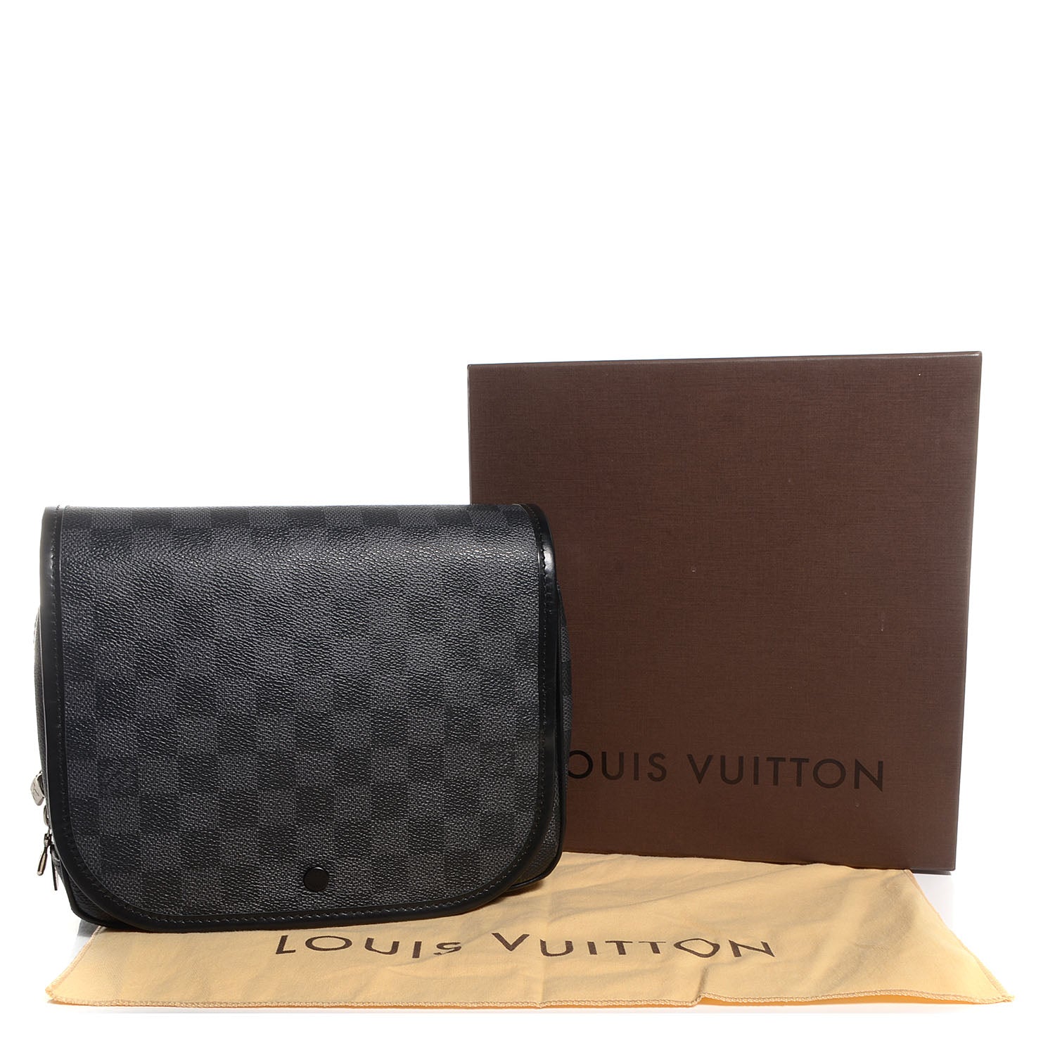 Louis Vuitton Damier Graphite Hanging Toiletry Kit 5 of 8