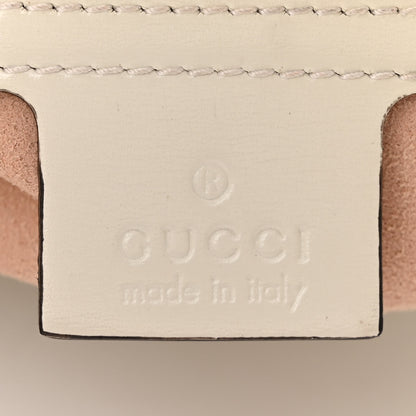 Gucci Boarded Dyana Lux Calfskin Small Jackie 1961 Hobo Mystic White 6 of 11