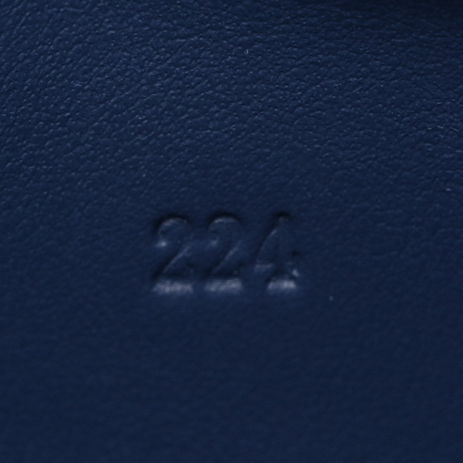 Prada Saffiano City Calf Clutch With Chain Bluette 7 of 9