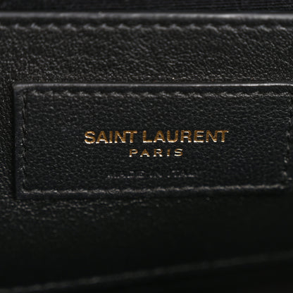 Saint Laurent Grain de Poudre Quilted 80's Vanity Bag Rouge Eros 6 of 12