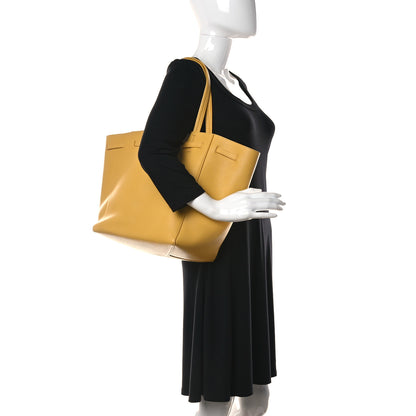 Celine Soft Grained Calfskin Small Belt Cabas Sunflower 2 of 11