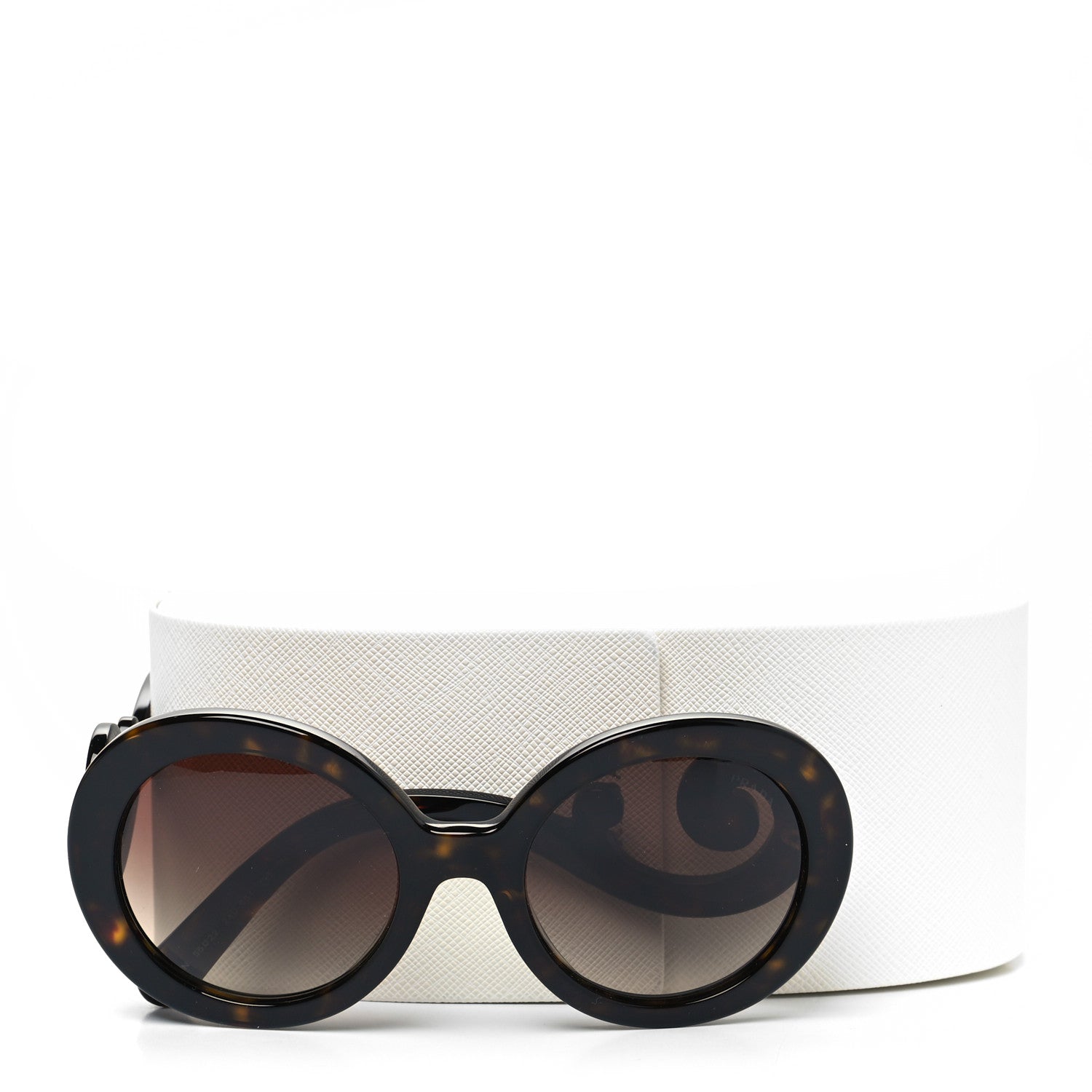 Prada Baroque Sunglasses SPR 27N Tortoise 7 of 7