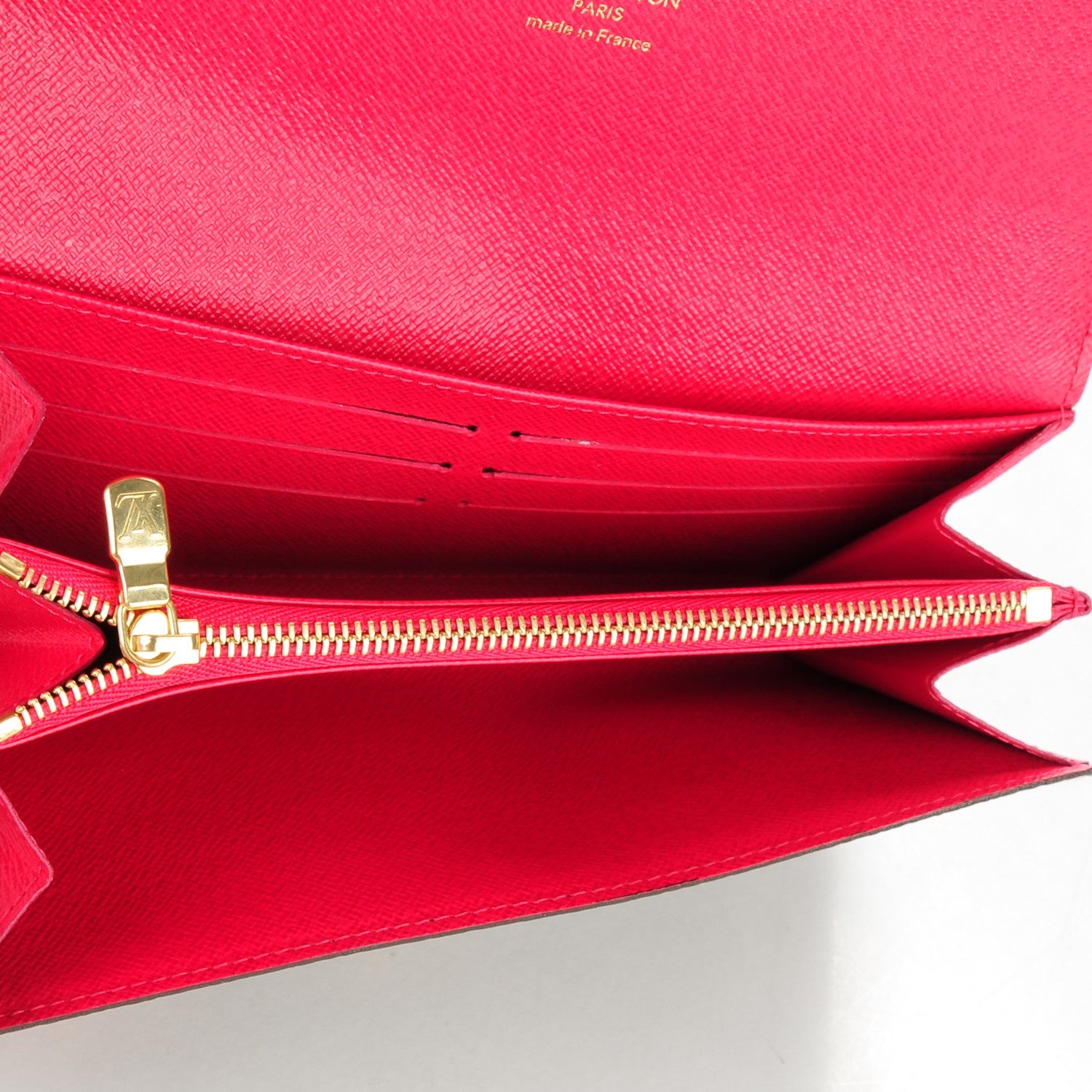 Louis Vuitton Monogram My LV Heritage Sarah Wallet Fuchsia Orange 6 of 7