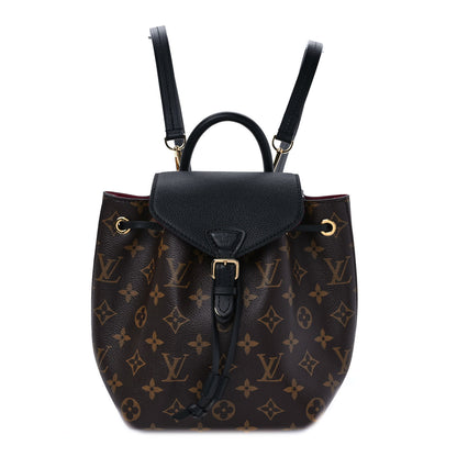 Louis Vuitton Monogram BB Montsouris NM Backpack Black 1 of 8
