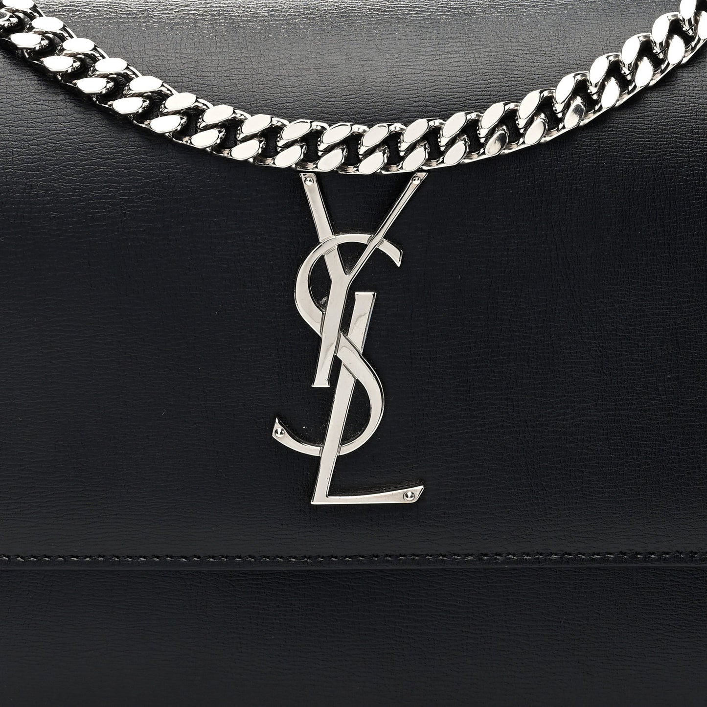 Calfskin Large Monogram Sunset Black