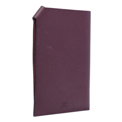 Hermes Epsom Tarmac Dot PM Passport Holder Bordeaux 3 of 5