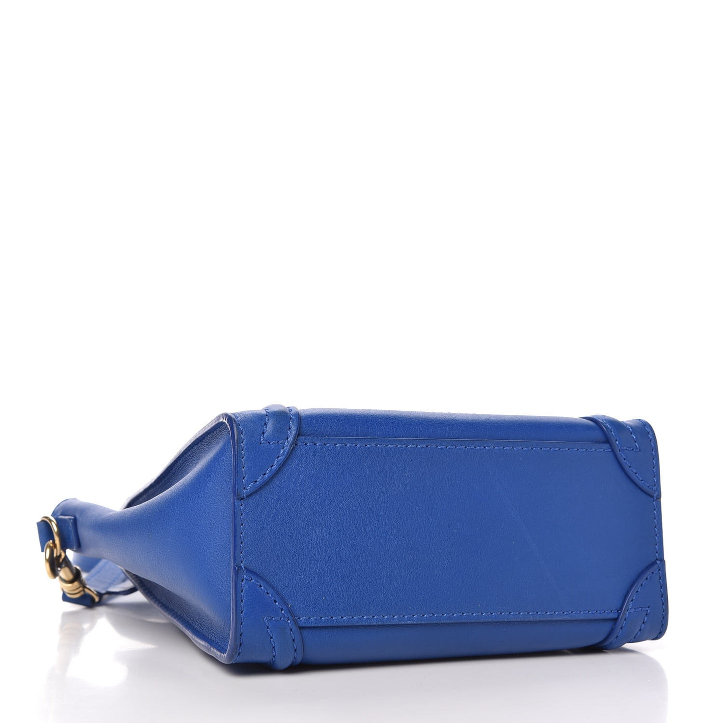 Smooth Calfskin Nano Luggage Royal Blue