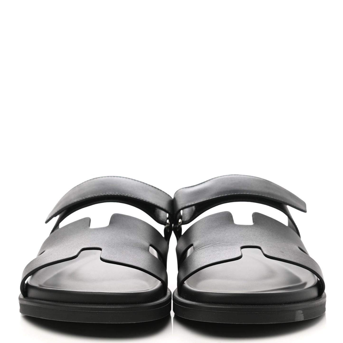 Calfskin Mens Chypre Sandals 43.5 Black
