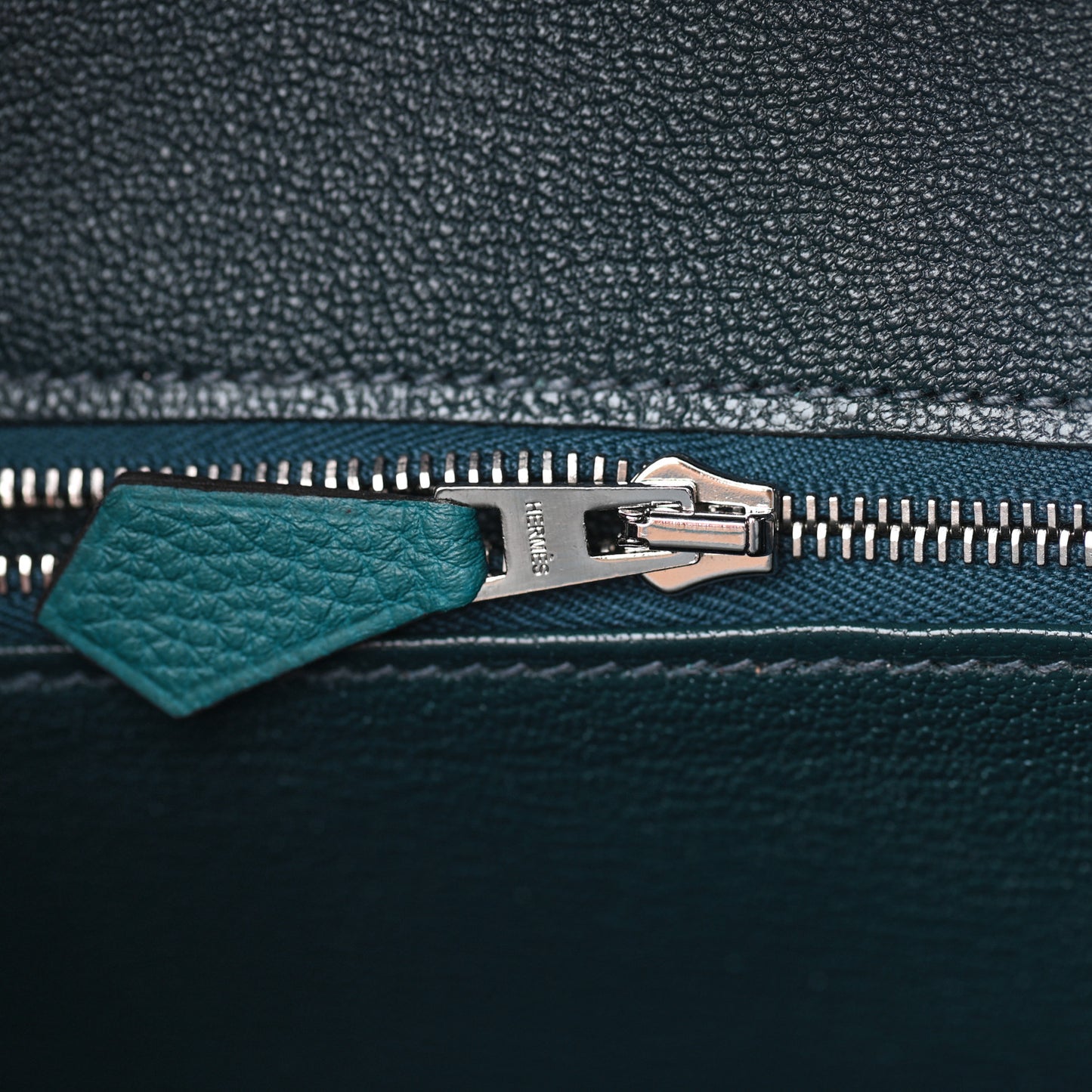 Togo Verso Birkin 25 Vert Bosphore Bleu Ocean