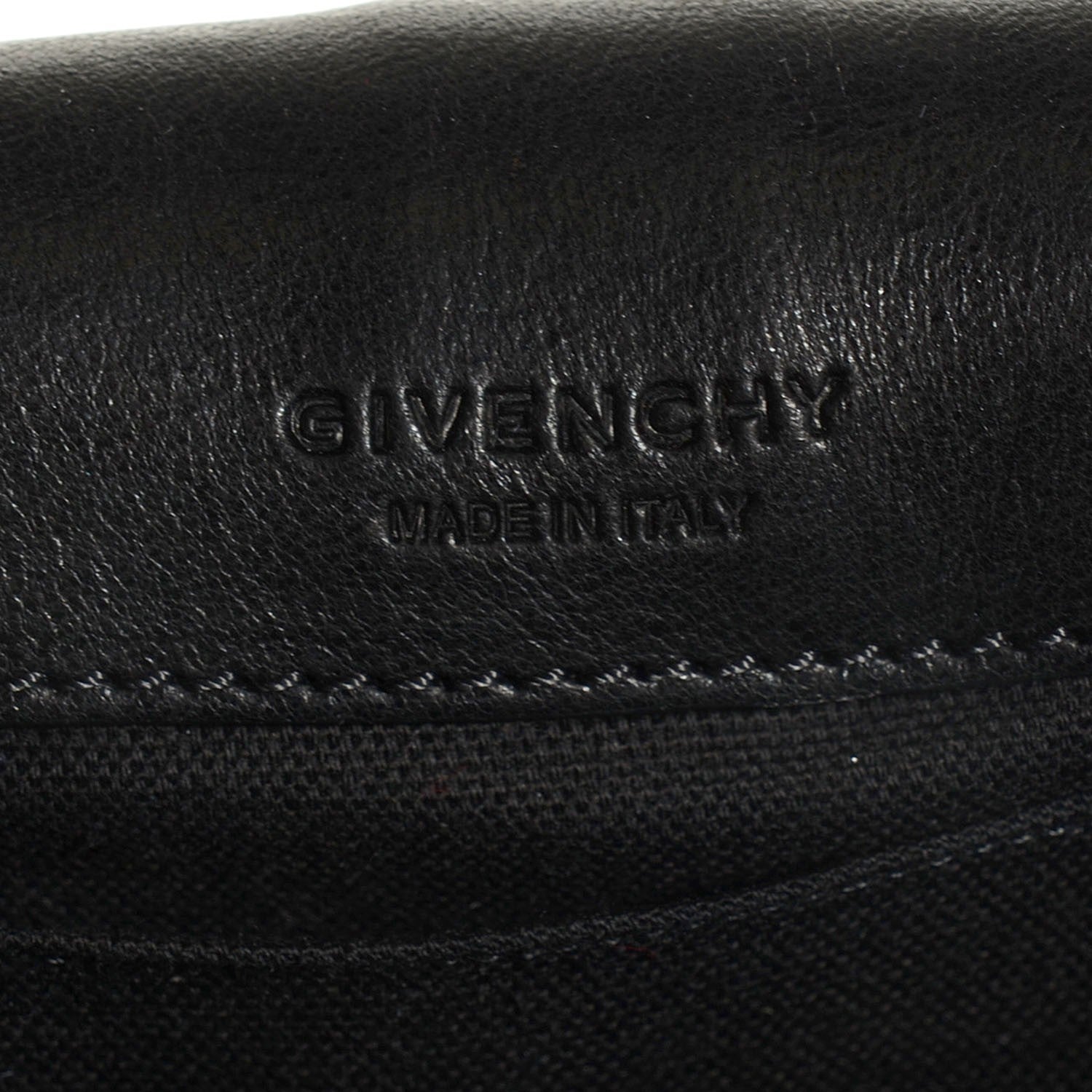 Givenchy Lambskin Obsedia Shoulder Bag Black 14 of 16