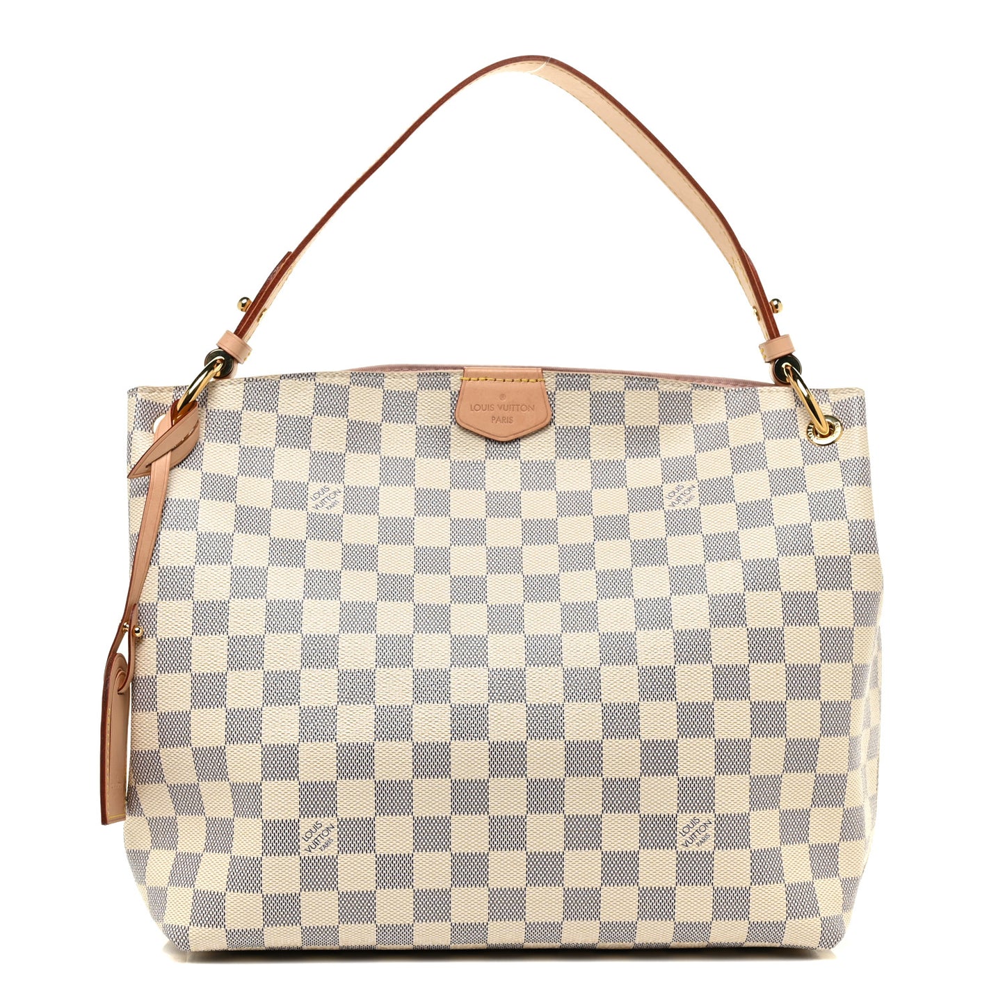 Damier Azur Graceful PM Rose Ballerine