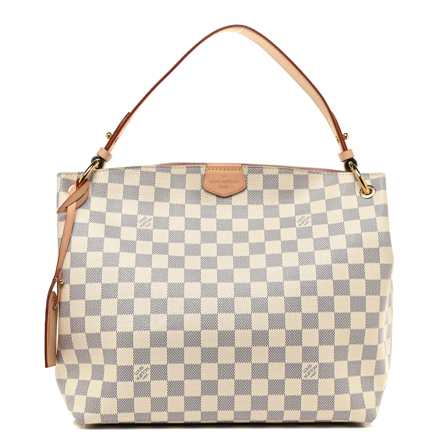 Louis Vuitton Damier Azur Graceful PM Rose Ballerine 1 of 10