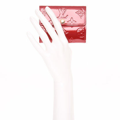 Louis Vuitton Vernis Ludlow Wallet Pomme D'Amour 2 of 10