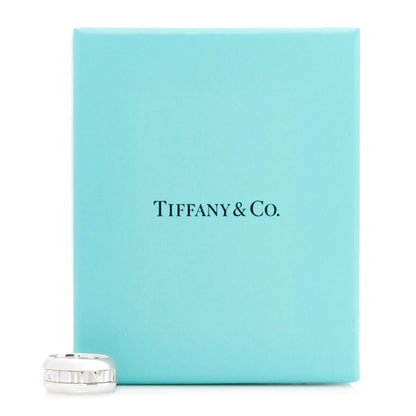 Tiffany Sterling Silver Atlas Band Ring 49 5 6 of 6