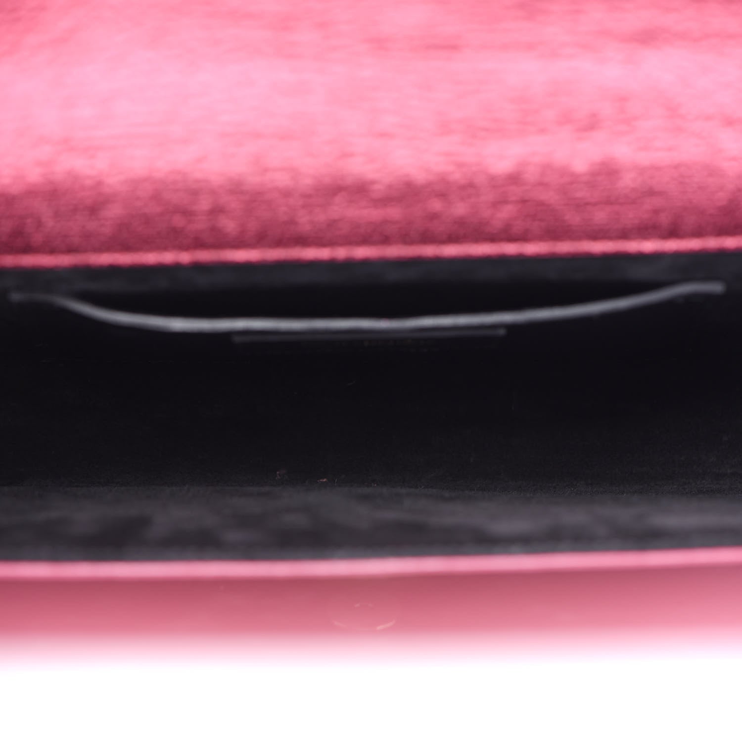 Saint Laurent Metallic Textured Calfskin Classic Monogram Cassandre Clutch Pink 5 of 9
