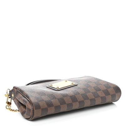 Louis Vuitton Damier Ebene Eva Clutch 4 of 9