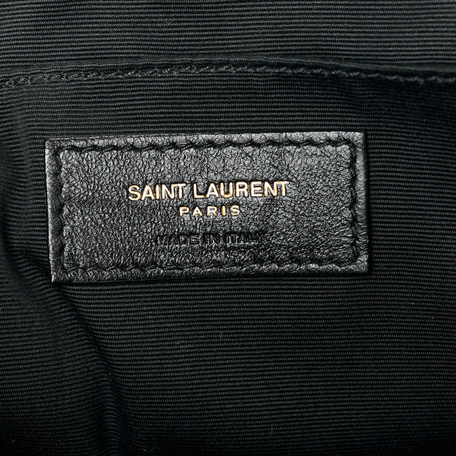 Saint Laurent Calfskin Matelasse Monogram Lou Camera Bag Black 6 of 10