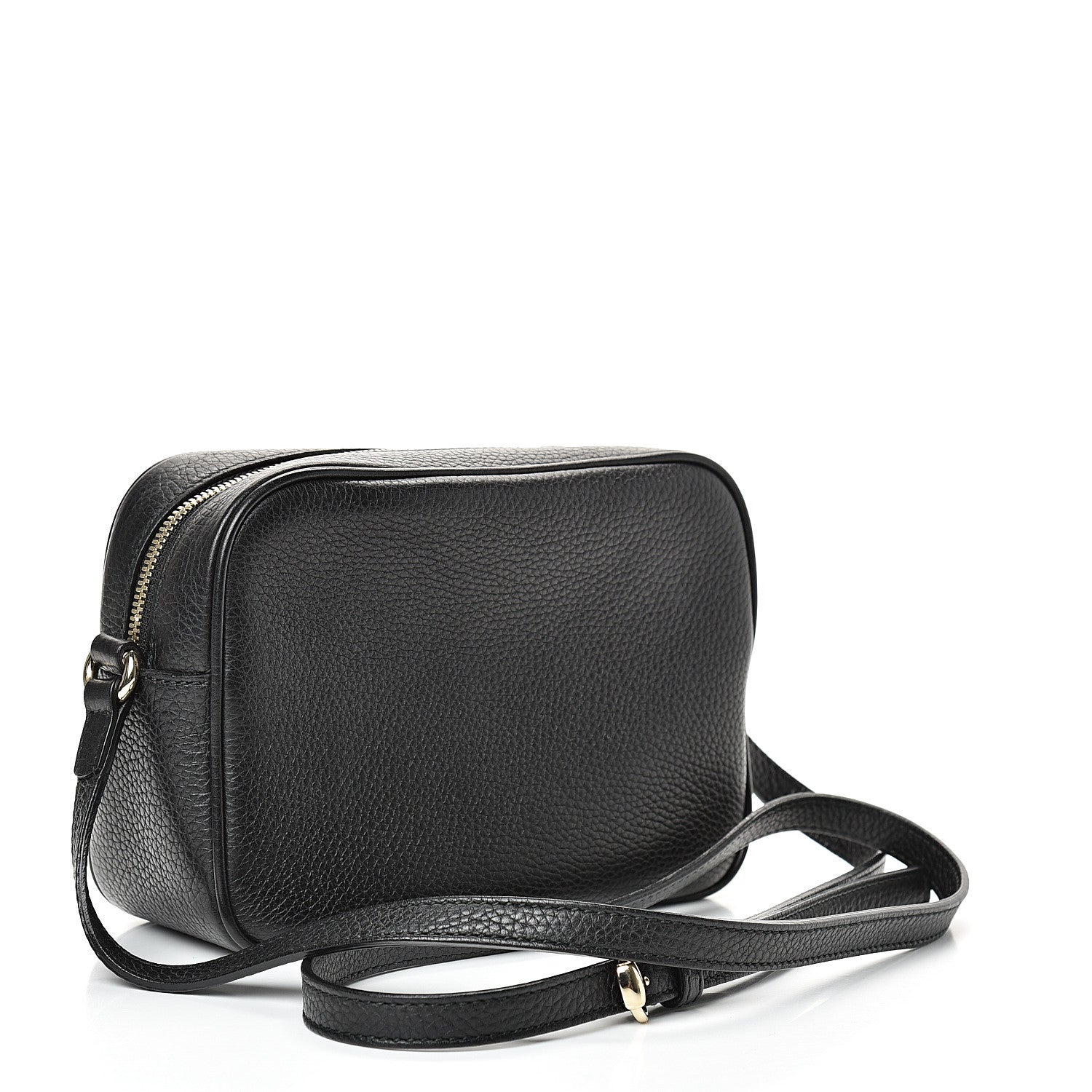 Gucci Pebbled Calfskin Small Soho Disco Bag Black 2 of 10