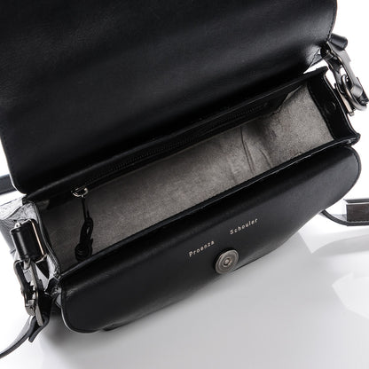 Proenza Schouler Python PS11 Mini Classic Shoulder Bag Black 5 of 8