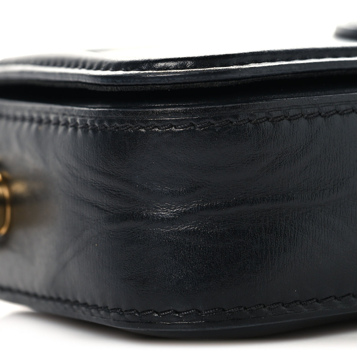 Louis Vuitton Calfskin Monogram Officier Pouch Black 8 of 9