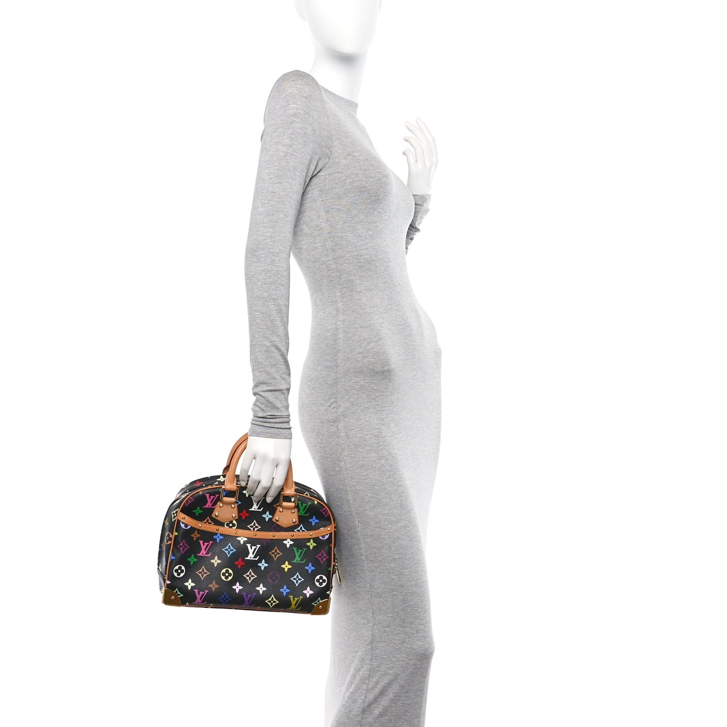 Monogram Multicolor Trouville Black