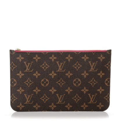 Louis Vuitton Monogram Neverfull MM GM Pochette Pivoine 1 of 7
